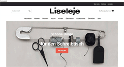 Desktop Screenshot of liseleje.de